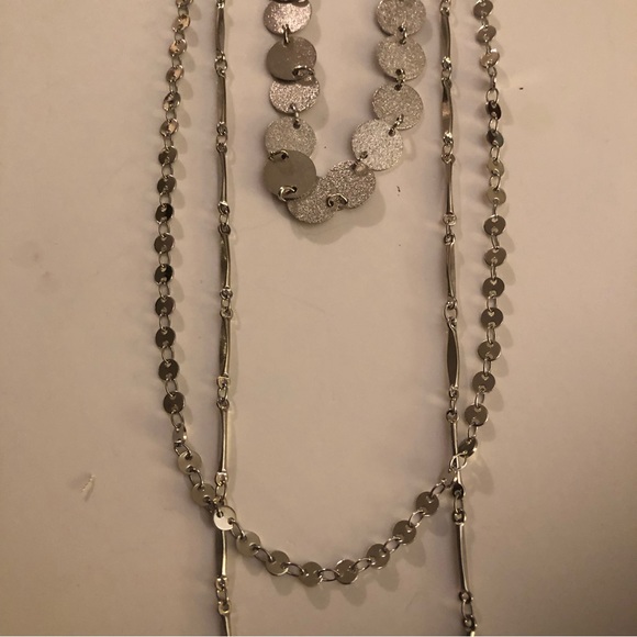 3/$20 RICKI’s Silver Necklace NWT - Picture 4 of 9